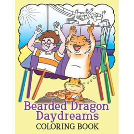 Bearded Dragon Daydreams Coloring Book