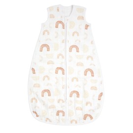 aden + anais Baby Sleeping Bag, 100% Cotton Muslin, Wearable Swaddle Blanket for Girls & Boys, Breathable & Lightweight, TOG Rating 1.0, Keep Rising, 18-36 Months