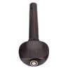 1Set Ebony Wood Violin Parts 4/4 Fittings Chinrest Pegs Tailpiece