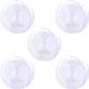 TKY Plastic Balls, Plastic Spheres, Ornaments, Balls, Decoration, Non-Piercing, Transparent,