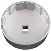 KS Tools 150.9215 3/8" Oil filter wrench, 74,2mm, 14 grooves