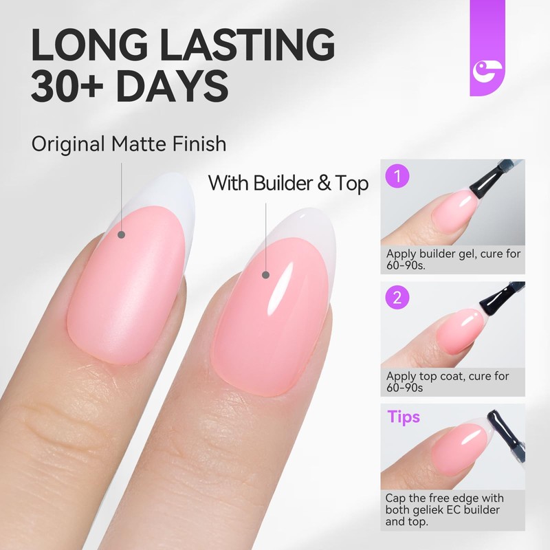 Gelike EC Press On Nail Tips 05