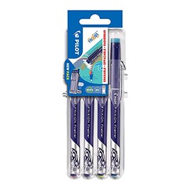 Pilot FriXion Erasable Fineliner Set of 4 Assorted Colours Fine Tip