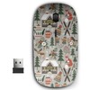 KAWAMOUSE 2.4G Ergonomic Portable USB Wireless Mouse for PC, Laptop,