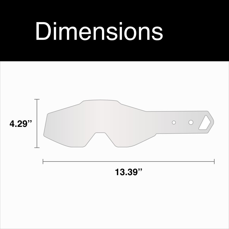 100% RC2/AC2/ST2 Laminated Tear-Offs 2 x 7 PK