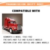 MIOKCALE 27076457 284053401 Transmission Shift Boot Compatible with Freightliner FLD