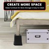 MYMULIKE Bed Risers Heavy Duty, Oversized Furniture Risers, Support Up