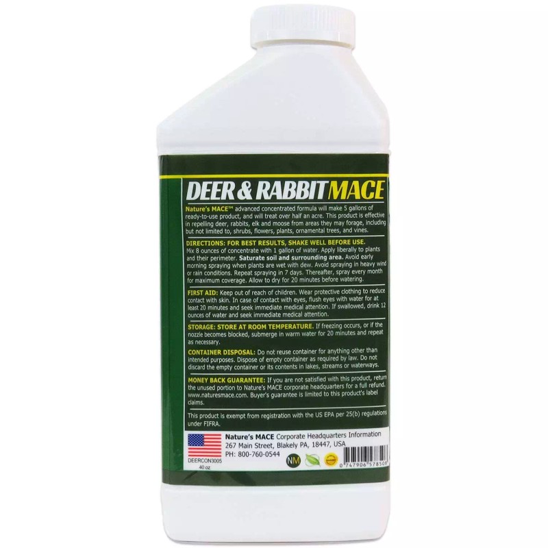 Nature's MACE Deer & Rabbit Repellent Sprays - Deer Repellent