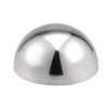 sourcing map 51mm(2") Dia. Decorative Hollow Half Cap Ball 304