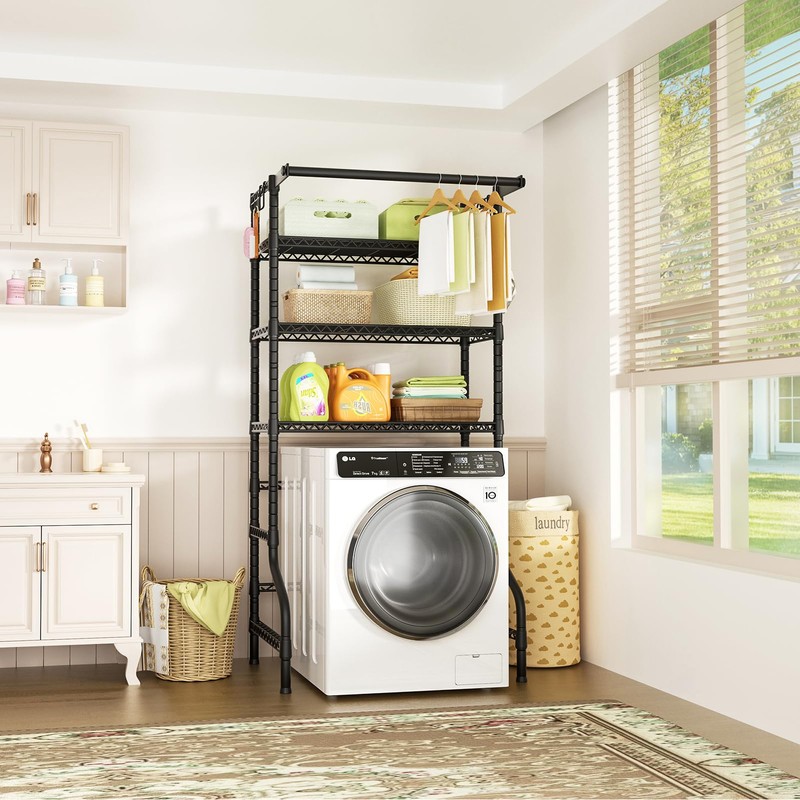 Ulif U11 Over Washer and Dryer Shelves, 3 Tiers Laundry