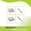 12-Pin Connector Kit, 12 Circuit Compatible Molex MLX Power Connectors,