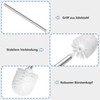 Toilet Brush with Stainless Steel Handle, 7.5 cm Diameter, Set