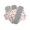 KGDUYC Pack of 3 reusable, washable panty liners, reusable cotton