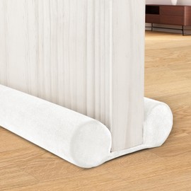 FOHOM Under Door Draft Stopper for Bottom of Door,Door Noise Stopper Blocker Cold Air Light Smell Sound Double Side Door Sweep, 30'' to 36'' Adjustable Gap Filler