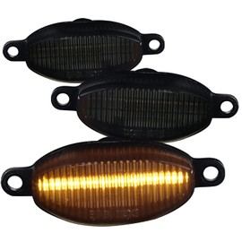 Spec-D Tuning Led Front Grille Running Marker Lights Grill Compatible with Ford F150 Svt Raptor 2010-2014 L+R Pair Assembly