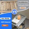 Waterproof Shower Stool for Inside Shower,Heavy Duty Bench for Shower,