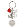 Räder Silver Stars of Our Happiness Keyring, silver