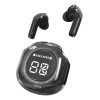 Audífonos Bluetooth 5.3 Auriculares Inalámbrico In-ear Con Pantalla Digital Negro