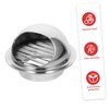 Operitacx Stainless Steel Outdoor Dryer Vent Cover Wall Mount Soffit