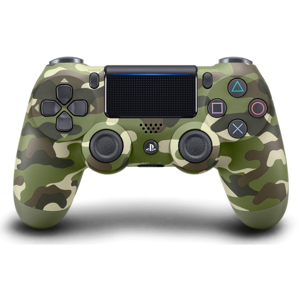 DualShock 4 Wireless Controller for PlayStation 4 - Green Camouflage (Renewed)