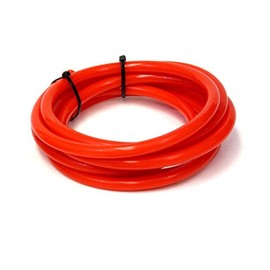 HPS HTSVH3-REDx5 Red 5' Length High Temperature Silicone Vacuum Tubing Hose (60 psi Maxium Pressure, 1/8" ID)