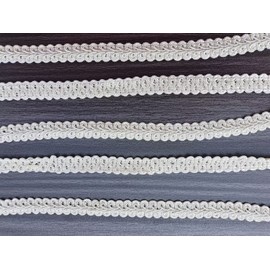 1/2 Inch Gimp Braid Trim 15 Yards for Upholstery Costume DIY Crafts(Beige 1004)