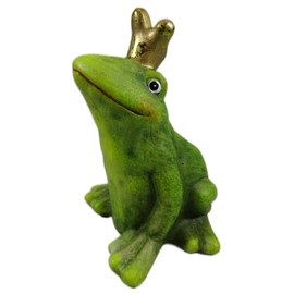 Generisch Frog King 14 x 10 x 9 cm Frog King Lurch Animal Figurine Decoration GTT J168