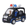 Policeman Car Toy Strong Alloy Detailed Texture Lights Sound Effect