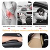 OFBAND 2PCS Elbow Pad Arm Rest for Car,Soft Leather Arm