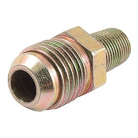 Aexit 3/8" (Home hardware) NPT to 1/8" PT Male Thread Flare Half Union Hydraulic Adapter (10ry811qf489) Fitting