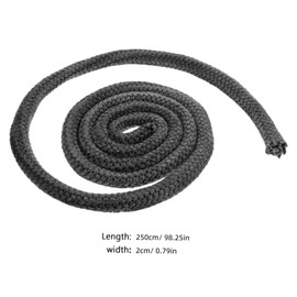 ABOOFAN Wood Stove Gasket Rope Fiberglass Seal for Wood Fireplace Door Gasket Replacement for Stoves Fireplaces Easy Installation