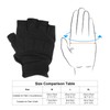 PATIKIL Men's Outdoor Fingerless Gloves 1 Pair Half Finger Gloves