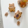 Yatchen Cute AirPods 2nd Generation Case,Kawaii 3D Cartoon Teddy Bear