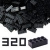 WYSWYG 320 Building Blocks, 2 x 4 Classic Bricks, High