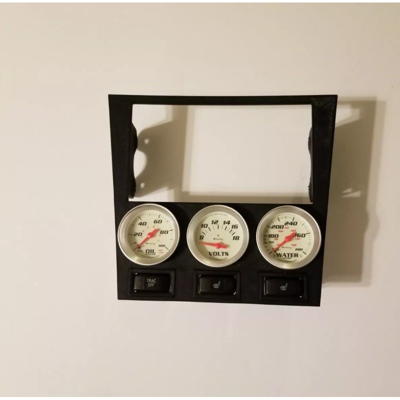 Turboconchs Dash Kit Gauge Pod Radio Install for Lexus is300