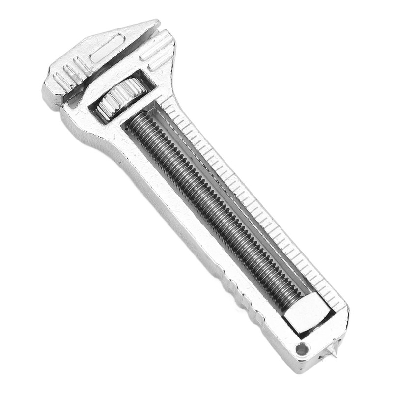 2PCS Mini Multitool Wrench Adjustable Compact Multifunctional Bottle Opener Wrench