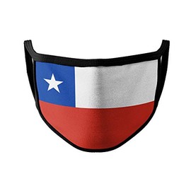 Chile Flag Face Mask | Washable Adult Face Mask | Comfortable Face Mask | Chilean Face Covering