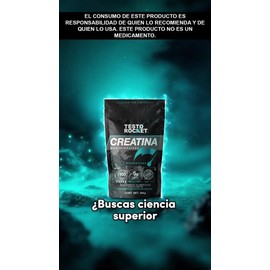 Creatina Monohidratada y Micronizada Polvo 100% Alta Pureza Certificada Pre Entreno Gym workout Disuelve Rápido, incluye Scoop Dosificador Vitaminas Hombre Testo Rocket 100 Servicios - 500g