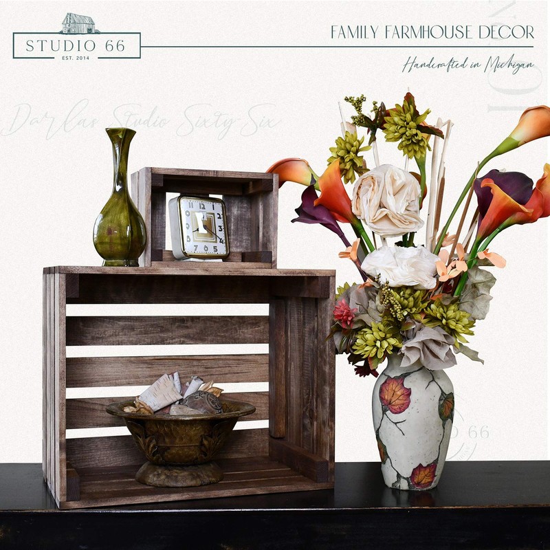 Darla'Studio 66 Wooden Nesting Boxes/Wood Crates