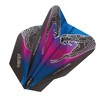 RED DRAGON Peter Wright V-Standard Snake Black Transparent Dart Flights