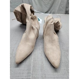A New Day Women's Greta Tall Dress Boots Size 9 Beige