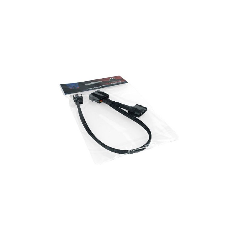 Phobya Adapter 4Pin Molex (12V) auf 4Pin PWM 30cm -
