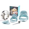 Empanada Maker Press, 3size Professional Dumpling Maker Mold Kit with