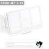 Mini Picture Frame for 2x3 Films, MaehSab 3 Grid Clear