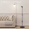 TAYUQEE Hands Free Hair Dryer Stand Holder 59in/150cm Height Adjustable
