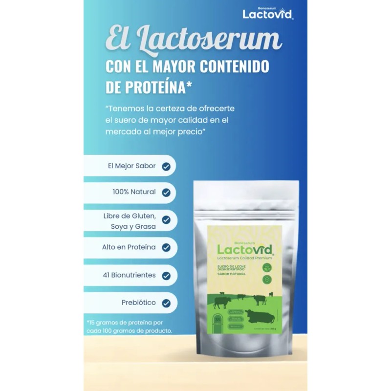 Beneserum Lactovid - 2 Bolsas De Lactovid Lactoserum - 700