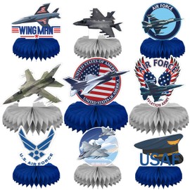 Plane Honeycomb Centerpieces