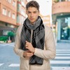 Men Scarf Winter - Men Warm Tartan Scarves Classical Cashmere-like