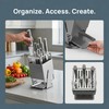 Universal knife rack - Stainless steel kitchen knife rack, suitable