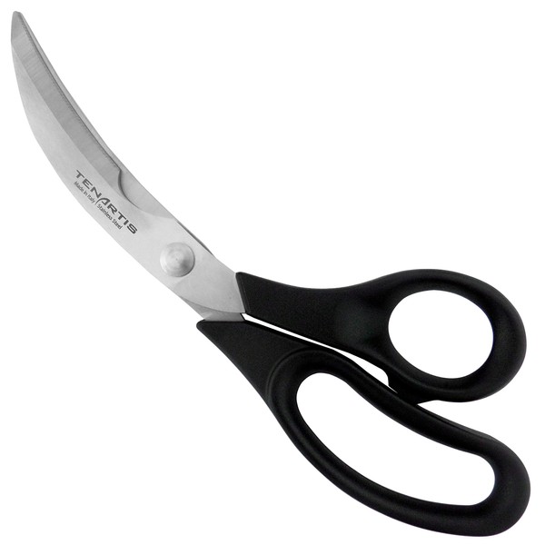 10" Stainless Steel Lightweight Poultry Shears - Tenartis 561 Made in Italy